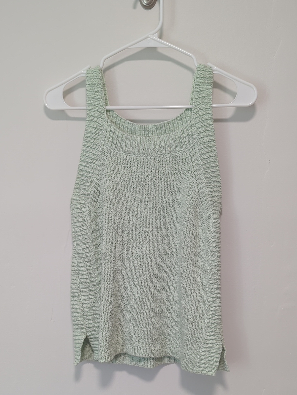 J. Crew Square Neck Knit Tank Top